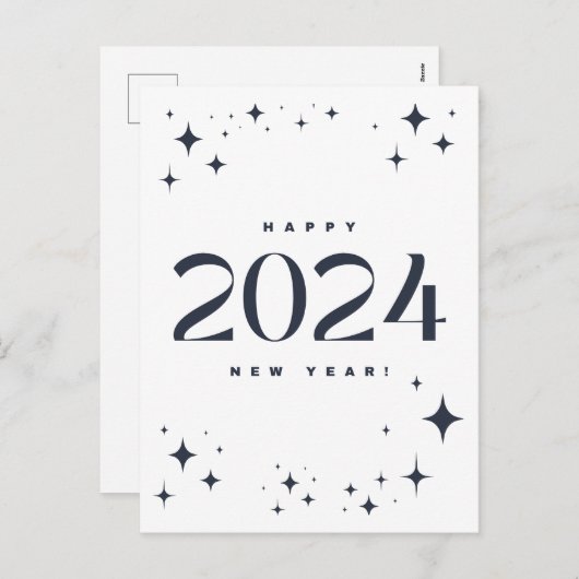 2024年新年おめでとう シーズンポストカード (正面/裏面)