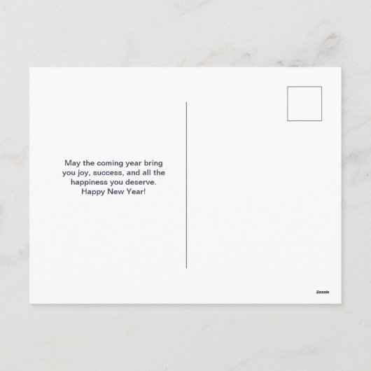 2024年新年おめでとう シーズンポストカード (裏面)