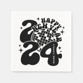 2024年新年おめでとう スタンダードカクテルナプキン