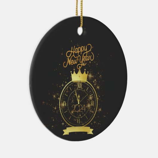 2024年新年おめでとう セラミックオーナメント (右)