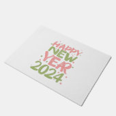 2024年新年おめでとう ドアマット (アングル)