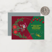 2024年新年おめでとう ノートカード (正面/裏面インサイチュ)