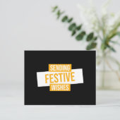 2024年新年おめでとう – フェスティバルの願いを送る ポストカード (スタンド正面)