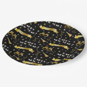 2024年新年おめでとう ペーパープレート (アングル)