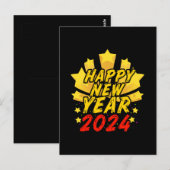 2024年新年おめでとう ポストカード (正面/裏面)