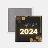 2024年新年おめでとう マグネット (正面/裏面)