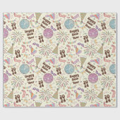 2024年新年おめでとう ラッピングペーパー (フラット)