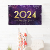 2024年新年おめでとう 横断幕 (インサイチュ)