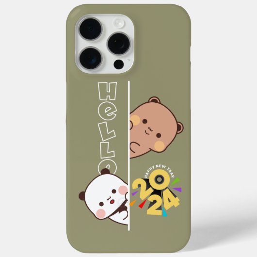 2024年新年おめでとう｜ Case-Mate iPhoneケース (裏面)