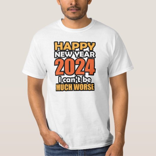 2024年新年おめでとう Tシャツ (正面)