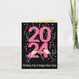 2024年新年お祝い応援図 シーズンカード