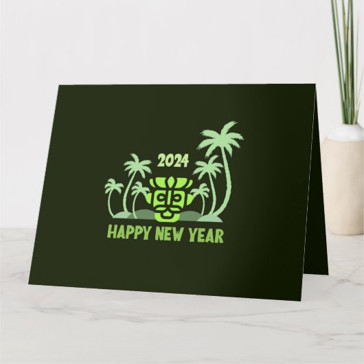 2024年新年のご挨拶 カード (正面)