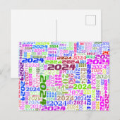 2024年新年のご挨拶 シーズンポストカード (正面/裏面)