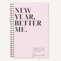 2024年新年のジャーナリング用Resolutions Notebook