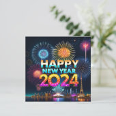 2024年新年のフラットカード シーズンカード (スタンド正面)