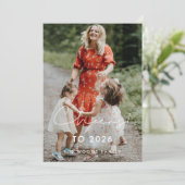 2024年新年の写真へのミニマル応援 シーズンカード (スタンド正面)