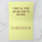 2024年新年の挨拶 カード (内部)