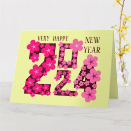 2024年新年の挨拶 誰にでも カード