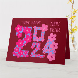 2024年新年の挨拶 誰にでも カード