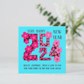 2024年新年の挨拶 誰にでも カード (スタンド正面)