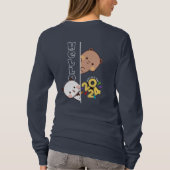 2024年新年の発表 |女性長袖 Tシャツ (裏面)