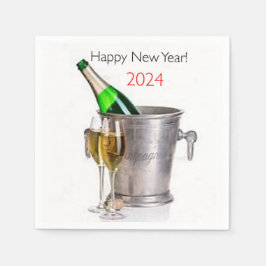 2024年新年カクテルナプキンス スタンダードカクテルナプキン