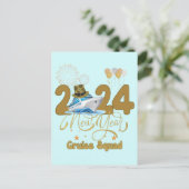 2024年新年クルーズスクワッドNYEパーティー旅行団 ポストカード (スタンド正面)