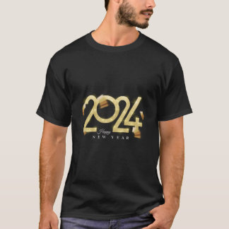 2024年新年パーティーグッズ おめでとう Tシャツ