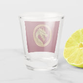 2024年新年パーティー中国の – 新年ドラゴン –  ショットグラス (裏面)