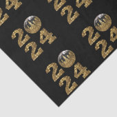 2024年新年ボール – NYC金ゴールド- 薄葉紙 (詳細)