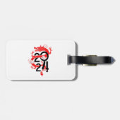 2024年新年辰年 ラゲッジタグ (裏面横)