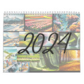 2024年新年 カレンダー (カバー)