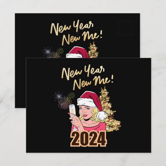 2024年新年 ポストカード (正面/裏面)