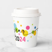 2024年新年 紙コップ (裏面)