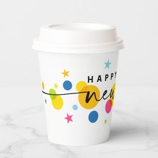 2024年新年 紙コップ (正面)