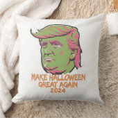2024年新素晴らししいトランプ枕をハロウィーンに作る: クッション (ブランケット)