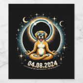 2024年日食の犬 ワインラベル (シングルラベル)