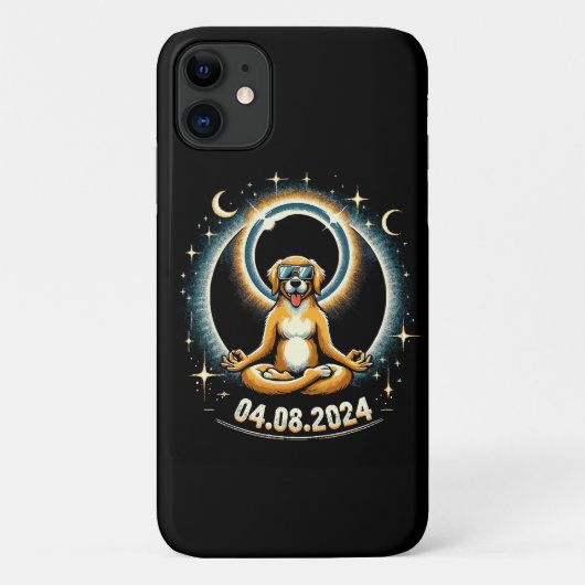 2024年日食犬 Case-Mate iPhoneケース (裏面)