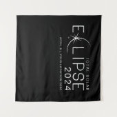 2024年日食鑑賞会カスタムロケーション タペストリー (正面(横))