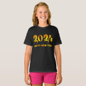 2024年明けましておめでとう Tシャツ (正面フル)