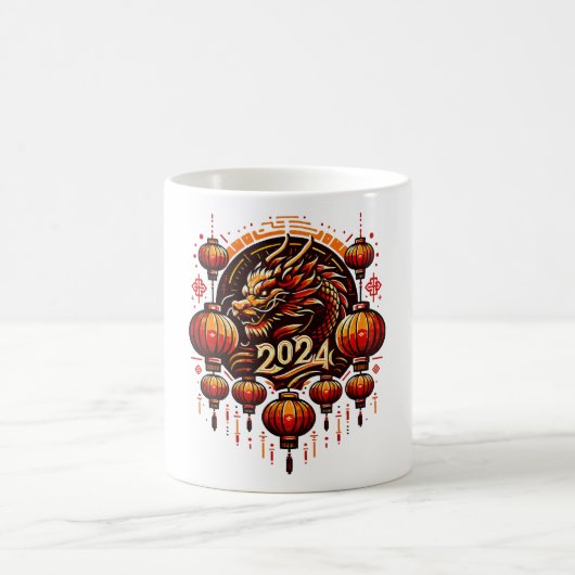 2024年春節 コーヒーマグカップ (中央)