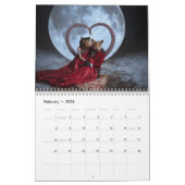 2024年暦年 カレンダー (2月 2026)