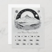 2024年月相ムーンサイクル南半球 (正面/裏面)