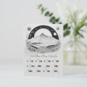 2024年月相ムーンサイクル南半球 ポストカード (スタンド正面)