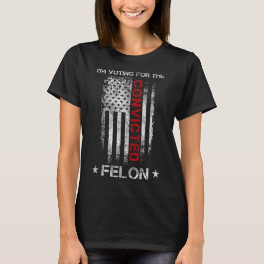2024年有罪判決フェロン7 Tシャツ (正面)