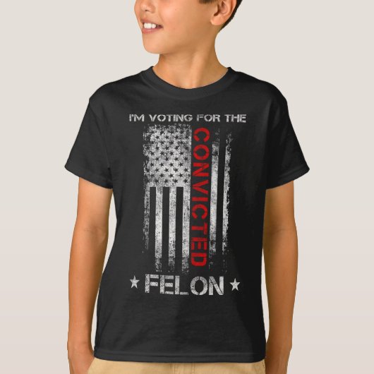 2024年有罪判決フェロン7 Tシャツ (正面)