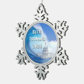 2024年東日本大震災後 スノーフレークピューターオーナメント (右)