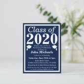 2024年海軍白人卒業のクラス インビテーションポストカード (スタンド正面)