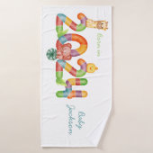 2024年生まれの可愛いベビー生まれたばかりのタオル バスタオル (バスタオル)