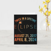 2024年生涯食太陽の2024の総巻き上げ カード (黄色い花)